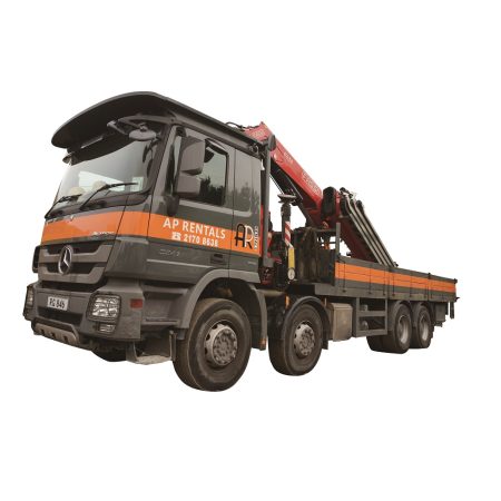 Mercedes Benz Actros 3241, 8x4 chassis Cab